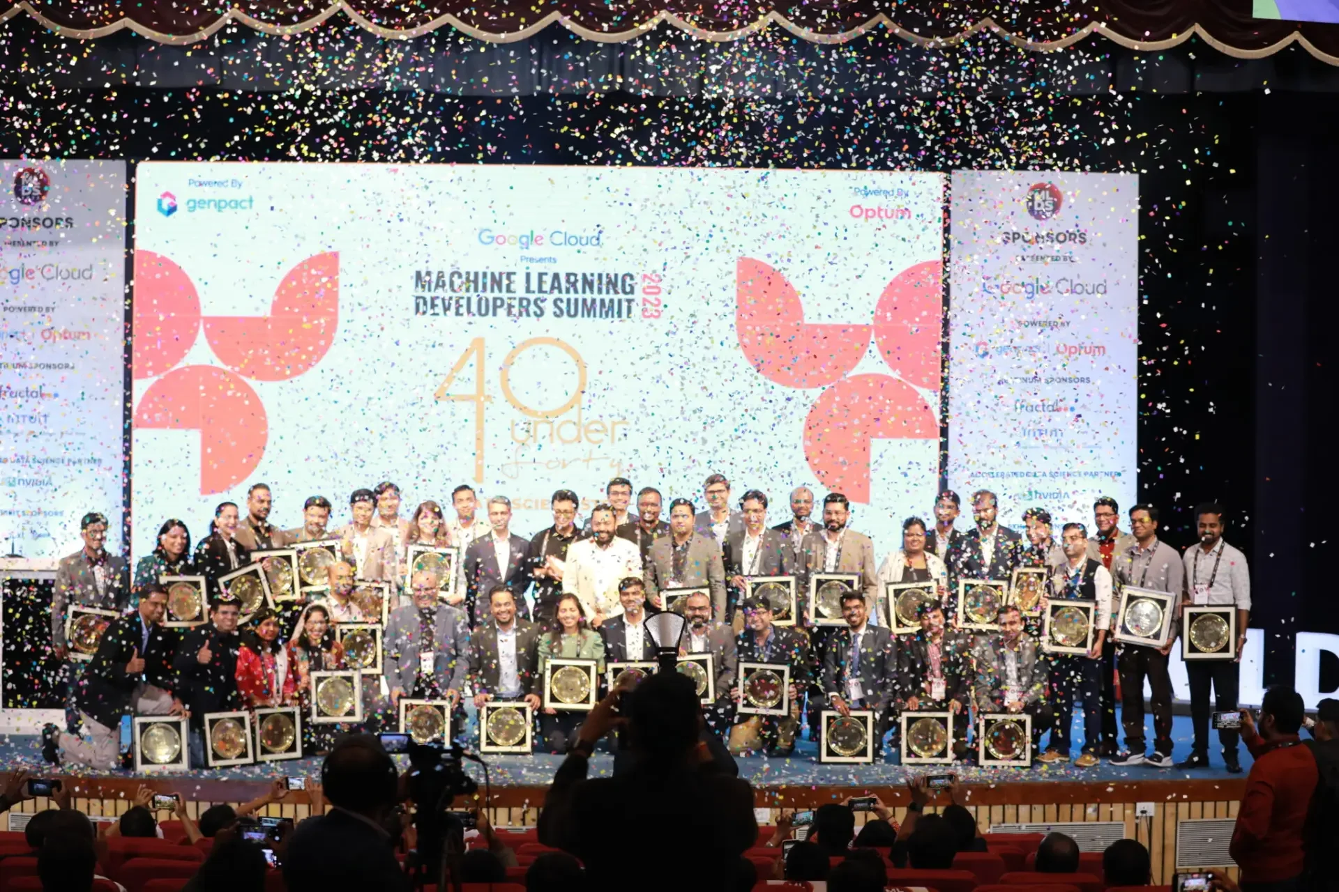 40 Under 40 AI Builders Awards honorees at MLDS