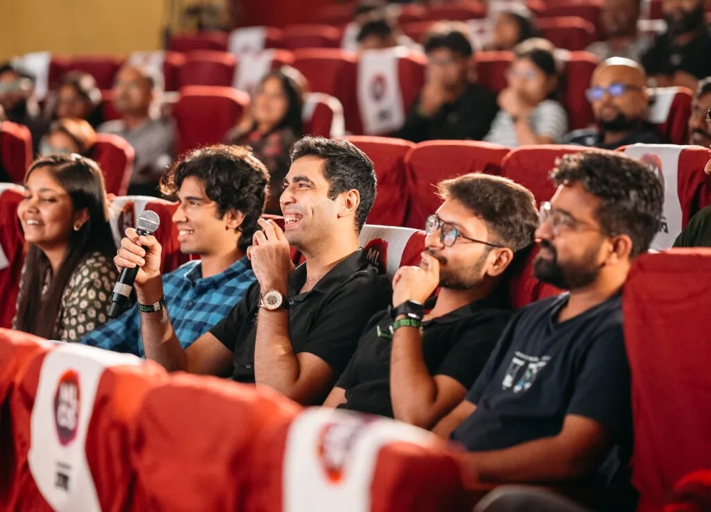 Developers in the audience at MLDS