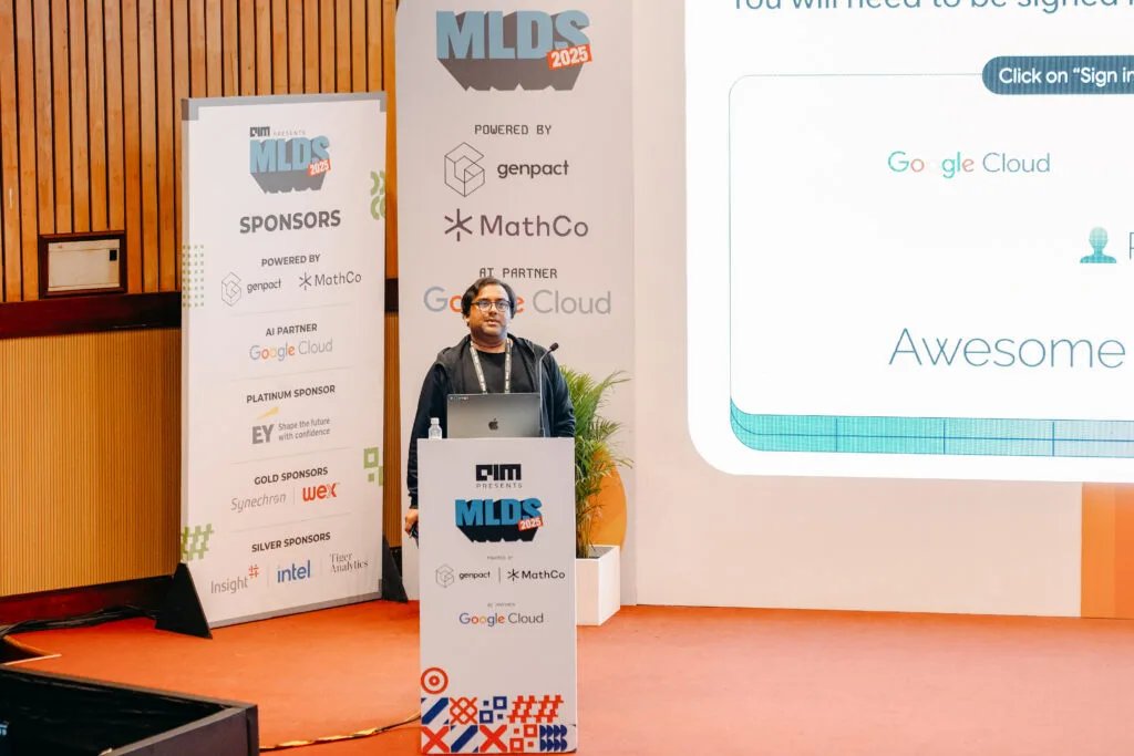 Live technical session on the MLDS stage